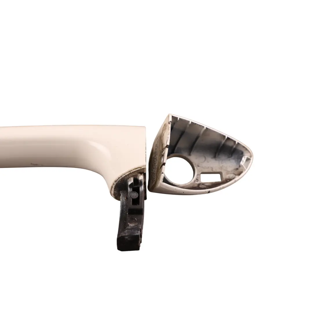 Front Door Grab Handle Right O/S Calcite White - 650 to Mercedes W164 with Part number A1647660201 Mercedes W164 Front Door Grab Handle Right O/S Calcite White - 650 - SKU RHD-A1647660201-CW - Part number A1647660201