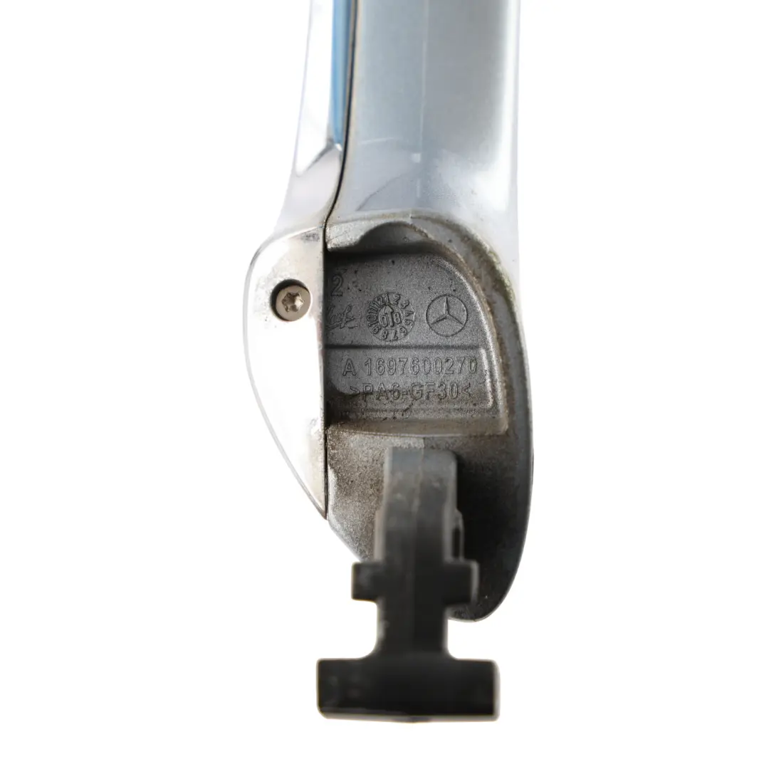 Mercedes W245 Front Rear Door Handle Right O/S Horizon Blue 391 - SKU RHD-A1697600270-HBL - Part number A1697600270