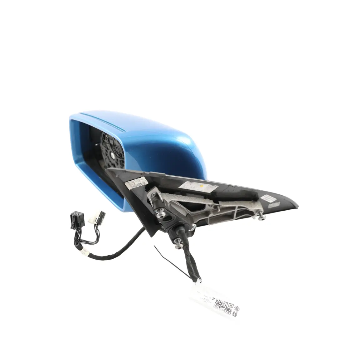 Mercedes W176 Wing Mirror Door Power Fold Left N/S South Seas Blue - 162 - SKU RHD-A1768100376-SSB1 - Part number A1768100376