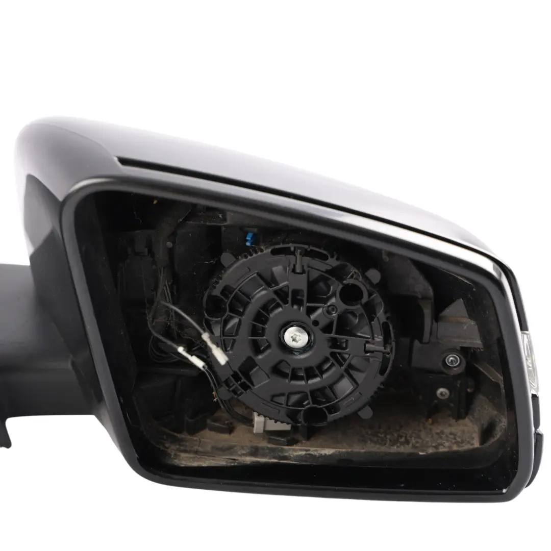 Wing Mirror Door Right O/S Power Fold Cosmos Black Metallic - 191 to Mercedes W176 with Part number A1768100400 Mercedes W176 Wing Mirror Door Right O/S Power Fold Cosmos Black Metallic - 191 - SKU RHD-A1768100400-KB - Part number A1768100400