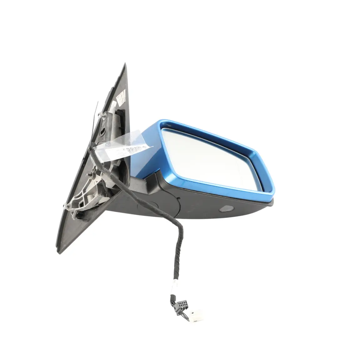 Mercedes W176 Wing Mirror Power Fold Right O/S South Seas Blue - 162 - SKU RHD-A1768100476-SSB1 - Part number A1768100476