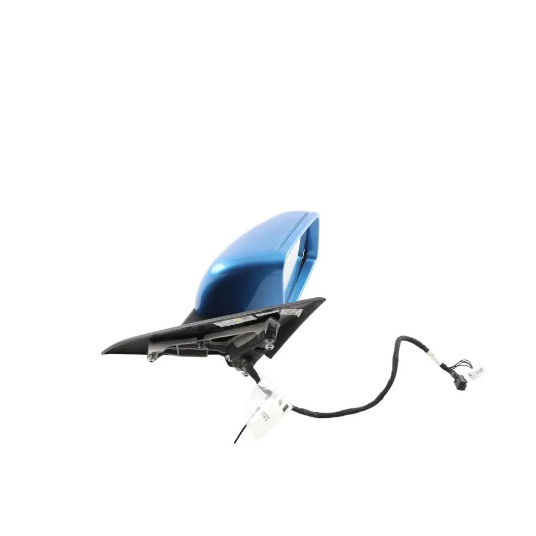 Wing Mirror Power Fold Right O/S South Seas Blue - 162 to Mercedes W176 with Part number A1768100476 Mercedes W176 Wing Mirror Power Fold Right O/S South Seas Blue - 162 - SKU RHD-A1768100476-SSB1 - Part number A1768100476