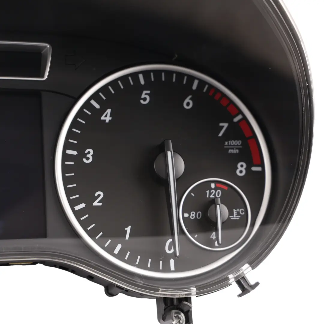 Mercedes W176 Instrument Cluster Speedo Clocks Petrol Automatic - SKU RHD-A1769007400-1 - Part number A1769007400