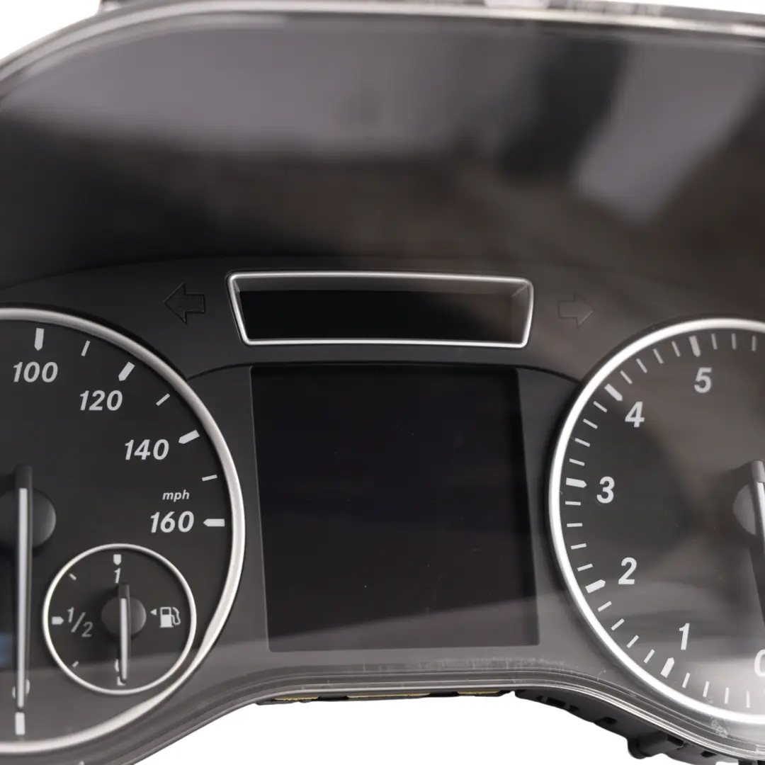 Instrument Cluster Speedo Clocks Petrol Automatic to Mercedes W176 with Part number A1769007400 Mercedes W176 Instrument Cluster Speedo Clocks Petrol Automatic - SKU RHD-A1769007400-1 - Part number A1769007400