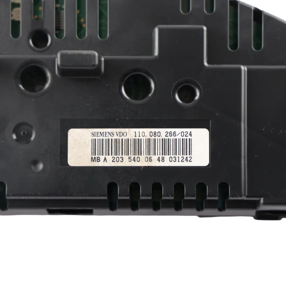 Mercedes W203 Speedometer Instrument Cluster Petrol Automatic - SKU RHD-A2035400648 - Part number A2035400648