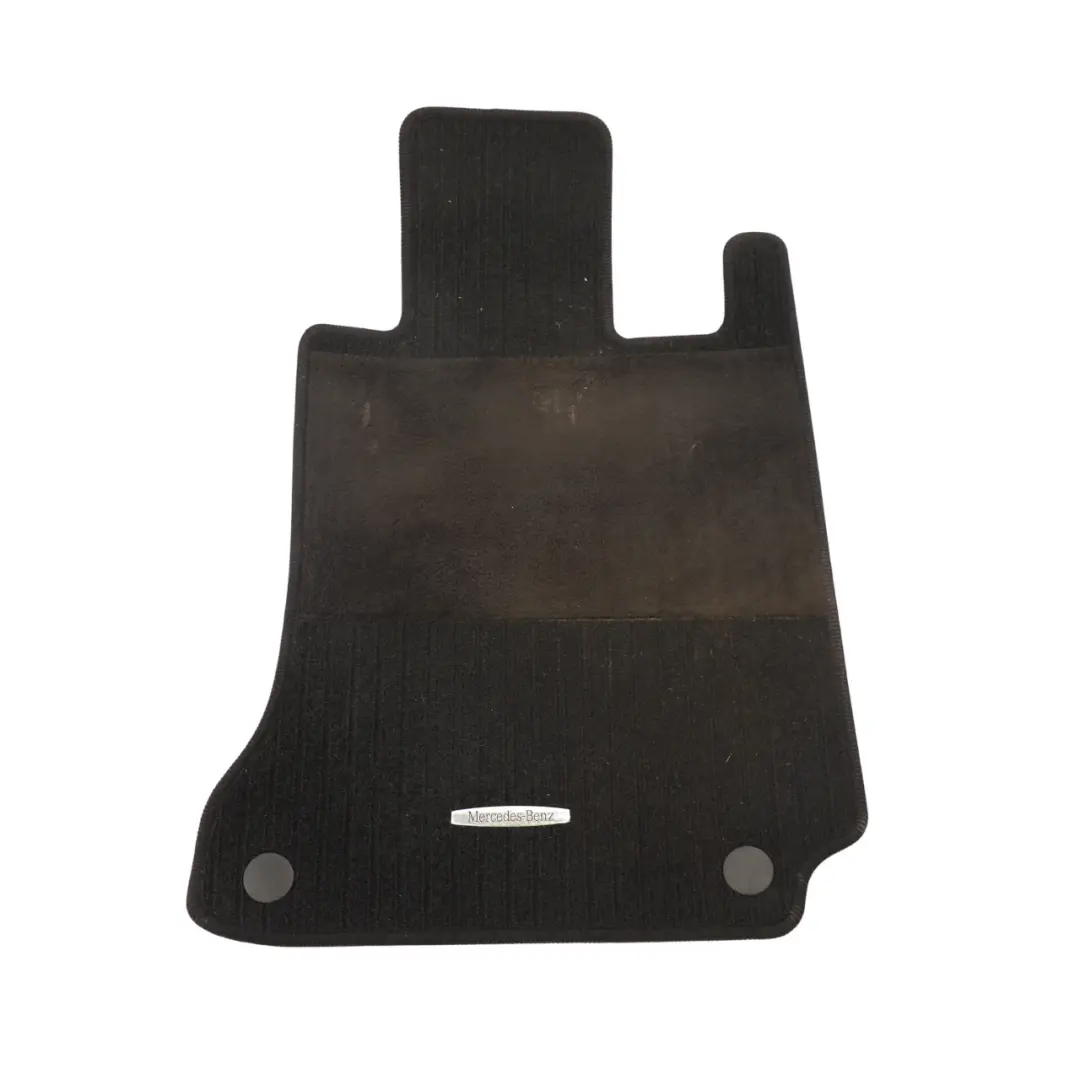 Mercedes W204 Floor Mats Interior Carpet Black Front Rear Set A1666802648 - SKU RHD-A2046805348-2 - Part number A2046805348