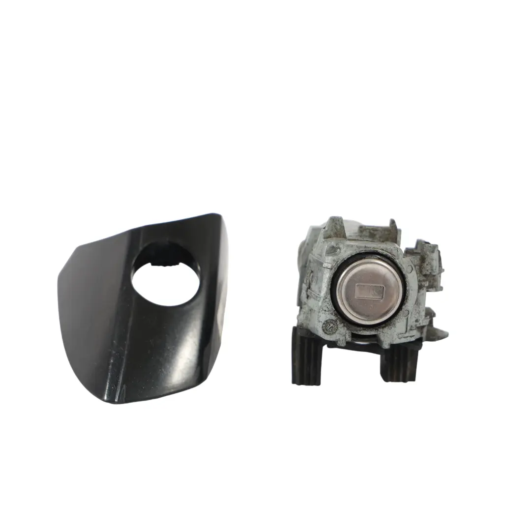 Mercedes W176 W204 Door Handle Cylinder Cover Right O/S Kosmos Black - 191 - SKU RHD-A2047661425-KB - Part number A2047661425