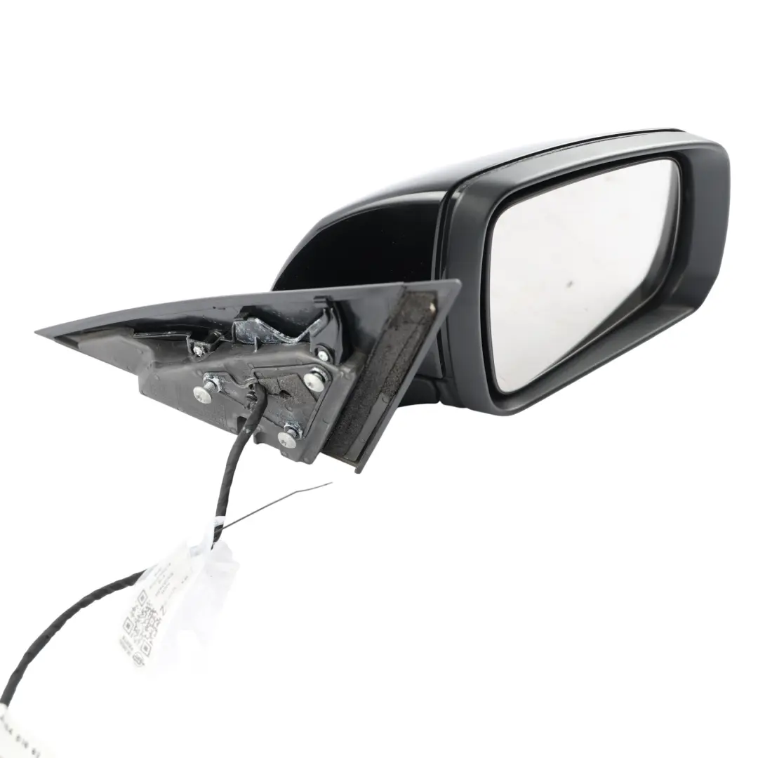 Mercedes W204 Door Wing Mirror Outside Right O/S Black - 040 - SKU RHD-A2048100276-BLA - Part number A2048100276