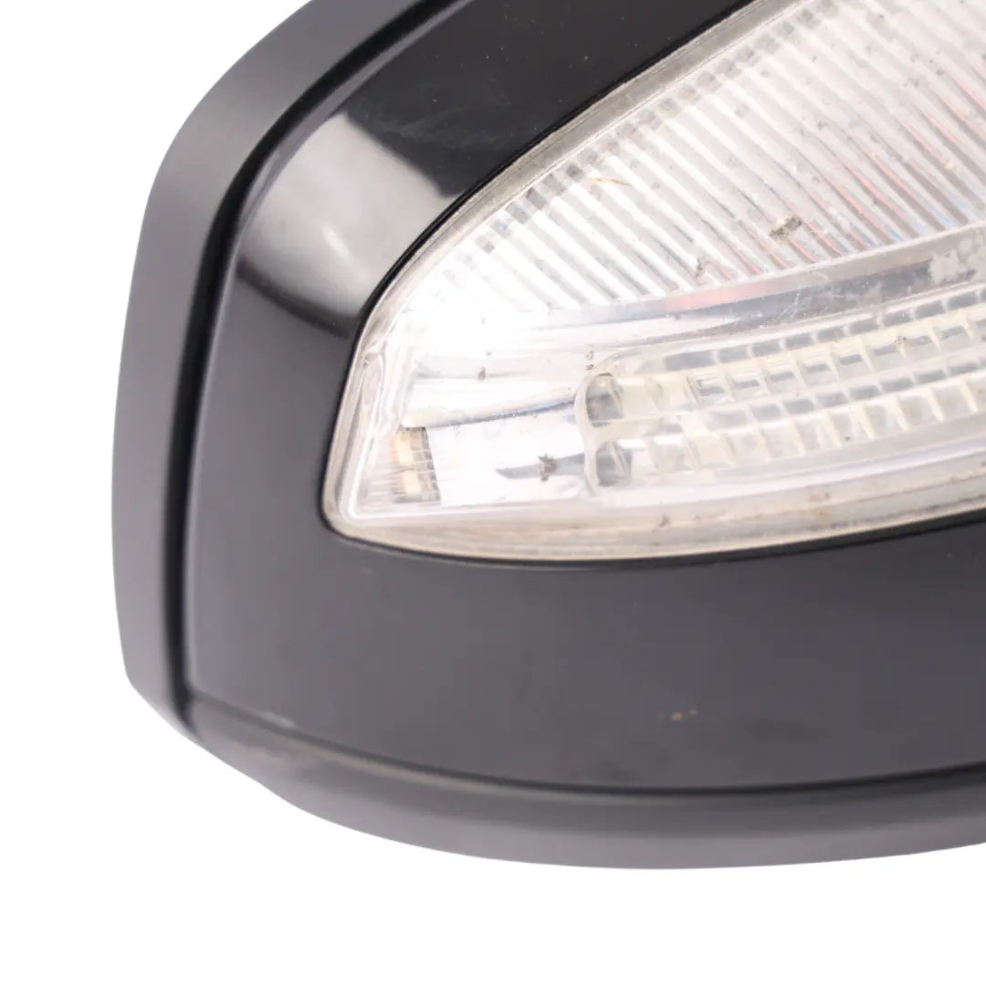 Mercedes W204 Door Wing Mirror Outside Right O/S Black - 040 - SKU RHD-A2048100276-BLA - Part number A2048100276