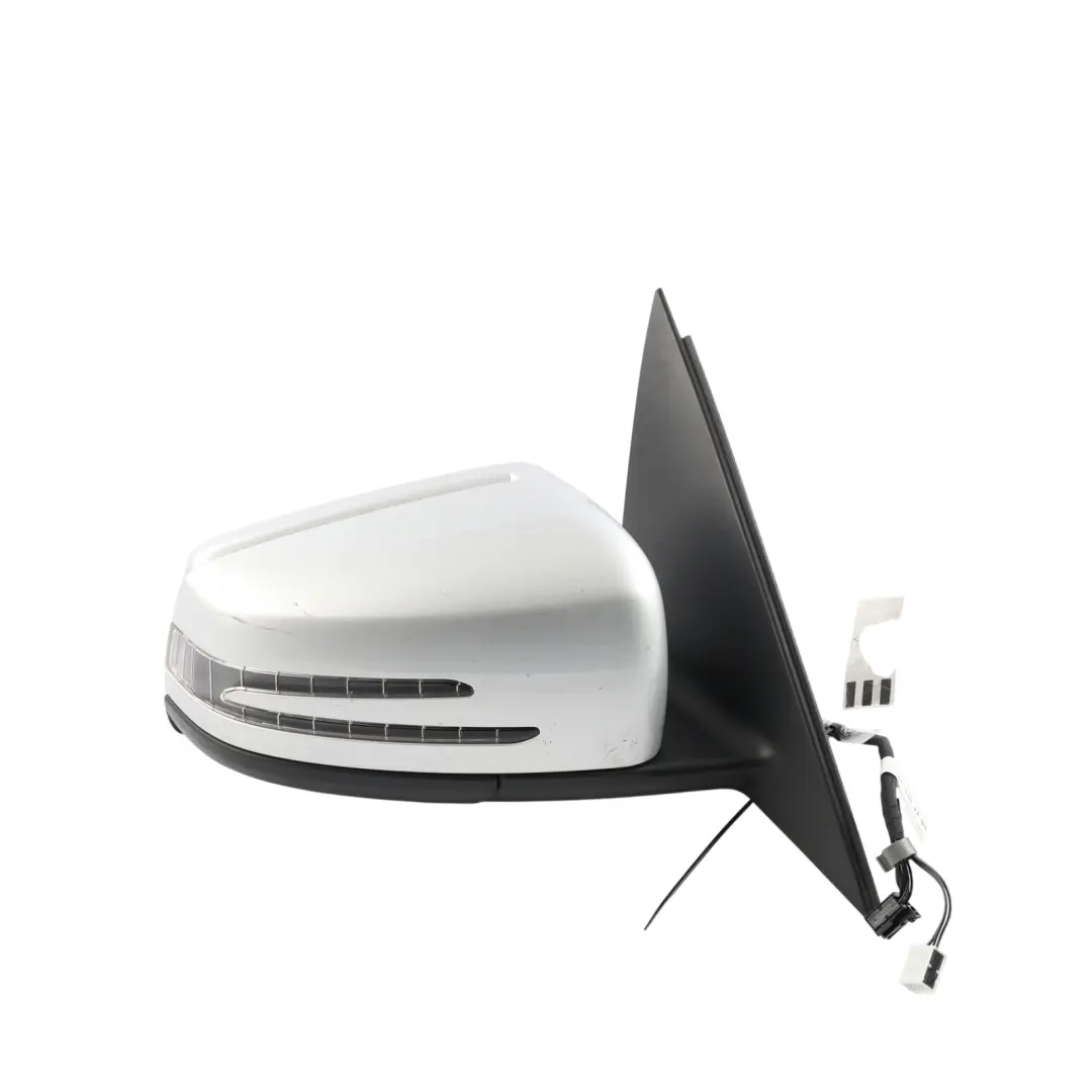 Mercedes W204 Door Wing Mirror Power Fold Right O/S Outside Iridium Silver - 775 - SKU RHD-A2048103076-IRS - Part number A2048103076