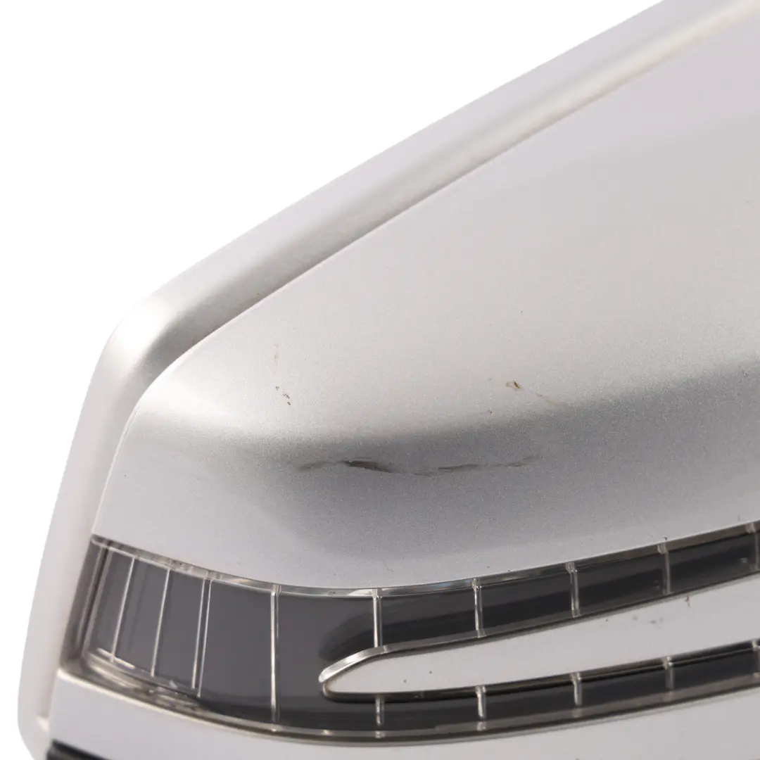 Mercedes W204 Door Wing Mirror Power Fold Right O/S Outside Iridium Silver - 775 - SKU RHD-A2048103076-IRS - Part number A2048103076