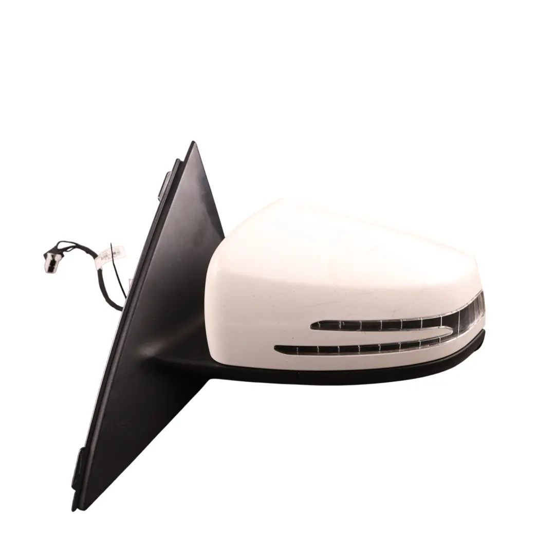 Mercedes W204 Coupe Wing Mirror Power Fold Door Left N/S Polar White - 149 - SKU rhd-A2048103576-POL - Part number A2048103576