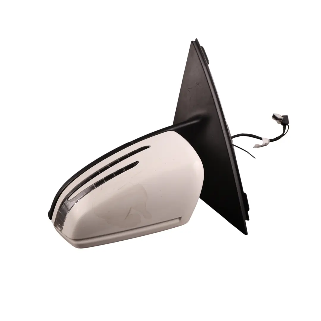 Mercedes W204 Coupe Wing Mirror Power Fold Door Left N/S Polar White - 149 - SKU rhd-A2048103576-POL - Part number A2048103576