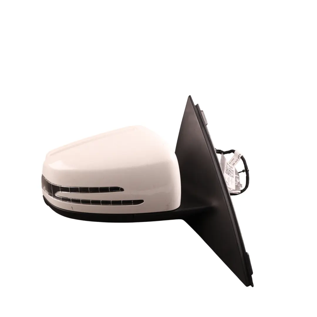 Mercedes W204 Coupe Wing Mirror Door Right O/S Power Fold Polar White - 149 - SKU rhd-A2048103676-POL - Part number A2048103676