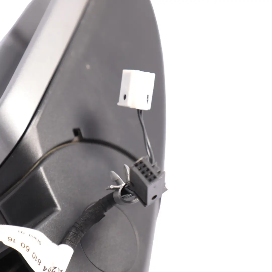 Wing Mirror Door Right O/S Power Fold Auto Dip Palladium Silver to Mercedes W204 with Part number A2048104076 Mercedes W204 Wing Mirror Door Right O/S Power Fold Auto Dip Palladium Silver - SKU RHD-A2048104076-PAL - Part number A2048104076