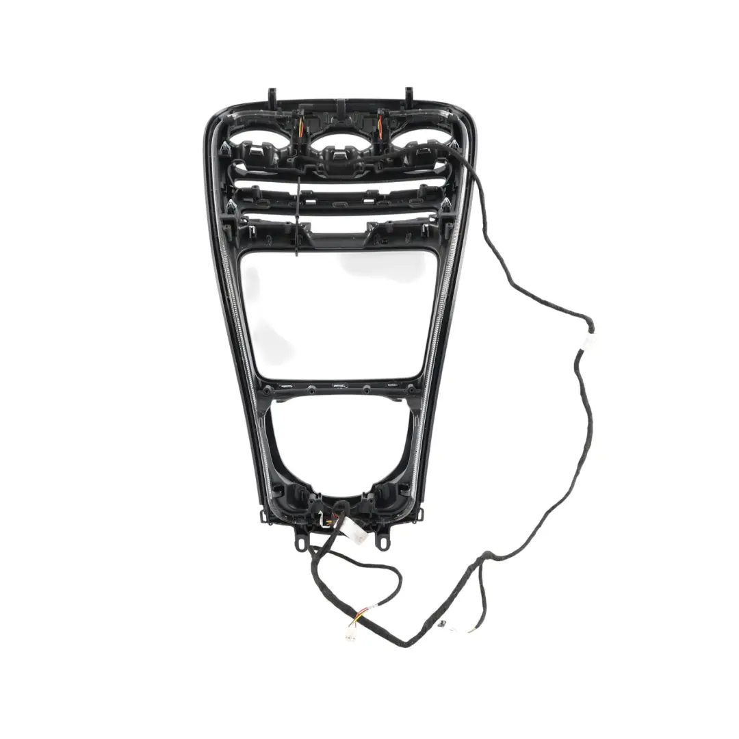 Centre Console Panel Trim Cover Black Ash Wood to Mercedes W205 with Part number A2056803805 Mercedes W205 Centre Console Panel Trim Cover Black Ash Wood - SKU RHD-A2056803805-2 - Part number A2056803805