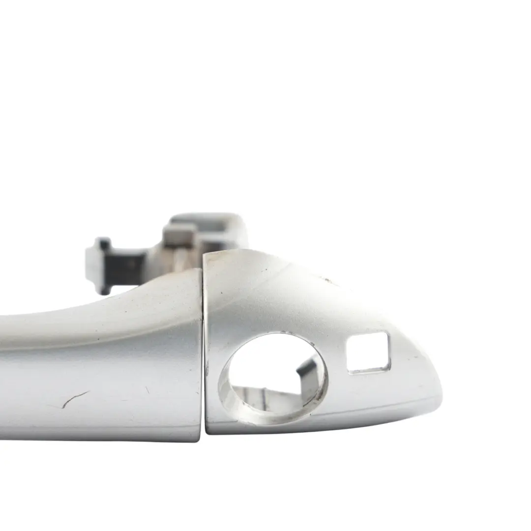 Door Handle Grab Front Right O/S Outside Brilliant Silver 9744 to Mercedes CL203 with Part number A2117601670 Mercedes CL203 Door Handle Grab Front Right O/S Outside Brilliant Silver 9744 - SKU RHD-A2117601670-BRS - Part number A2117601670