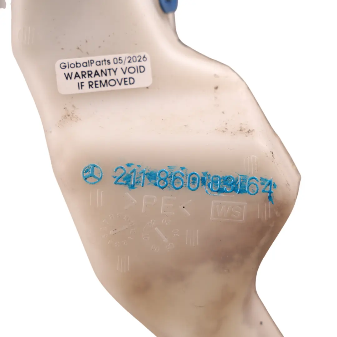 Mercedes W211 Windscreen Washer Bottle Filler Neck Reservoir Tank 2118600364 - SKU RHD-A2118600364 - Part number A2118600364