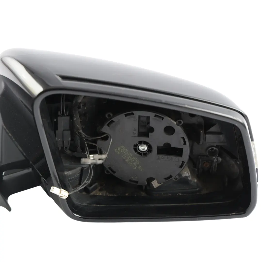 Mercedes W212 Wing Mirror Frame Door Auto Dip Right O/S Obsidian Black 197 - SKU RHD-A2128101876-OB2 - Part number A2128101876
