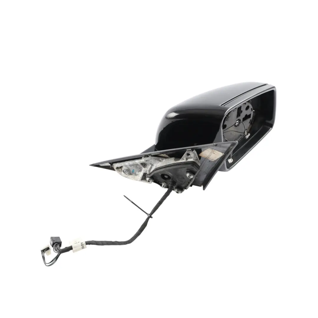 Wing Mirror Frame Door Auto Dip Right O/S Obsidian Black 197 to Mercedes W212 with Part number A2128101876 Mercedes W212 Wing Mirror Frame Door Auto Dip Right O/S Obsidian Black 197 - SKU RHD-A2128101876-OB2 - Part number A2128101876