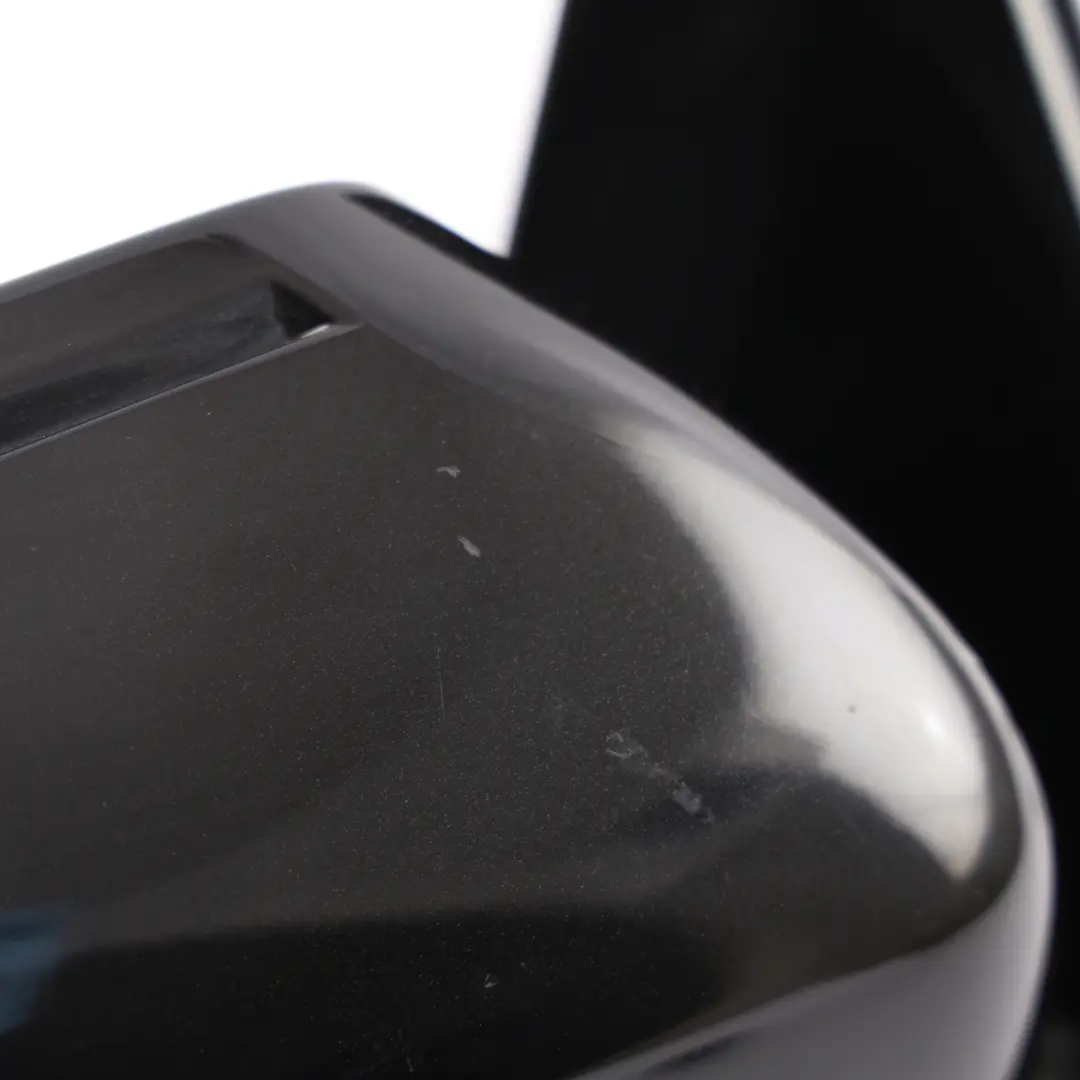 Mercedes W212 Wing Mirror Frame Door Auto Dip Right O/S Obsidian Black 197 - SKU RHD-A2128101876-OB2 - Part number A2128101876