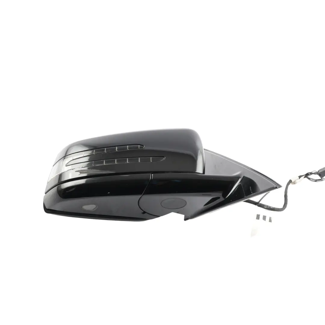 Mercedes W212 Wing Mirror Frame Door Auto Dip Right O/S Obsidian Black 197 - SKU RHD-A2128101876-OB2 - Part number A2128101876