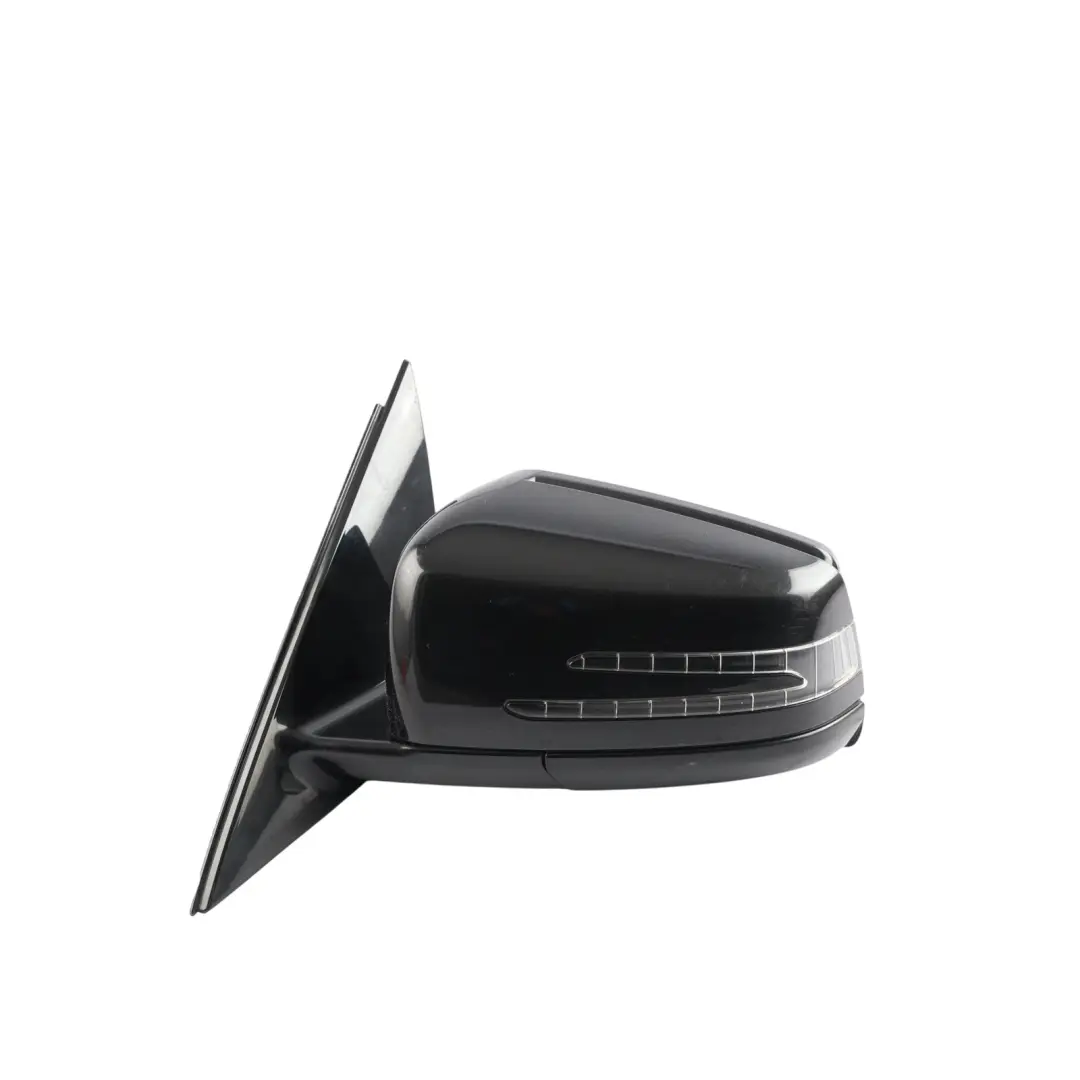 Mercedes W212 Wing Mirror Door Auto Dip Left N/S Obsidian Black 197 - SKU rhd-A2128102176-OB1 - Part number A2128102176
