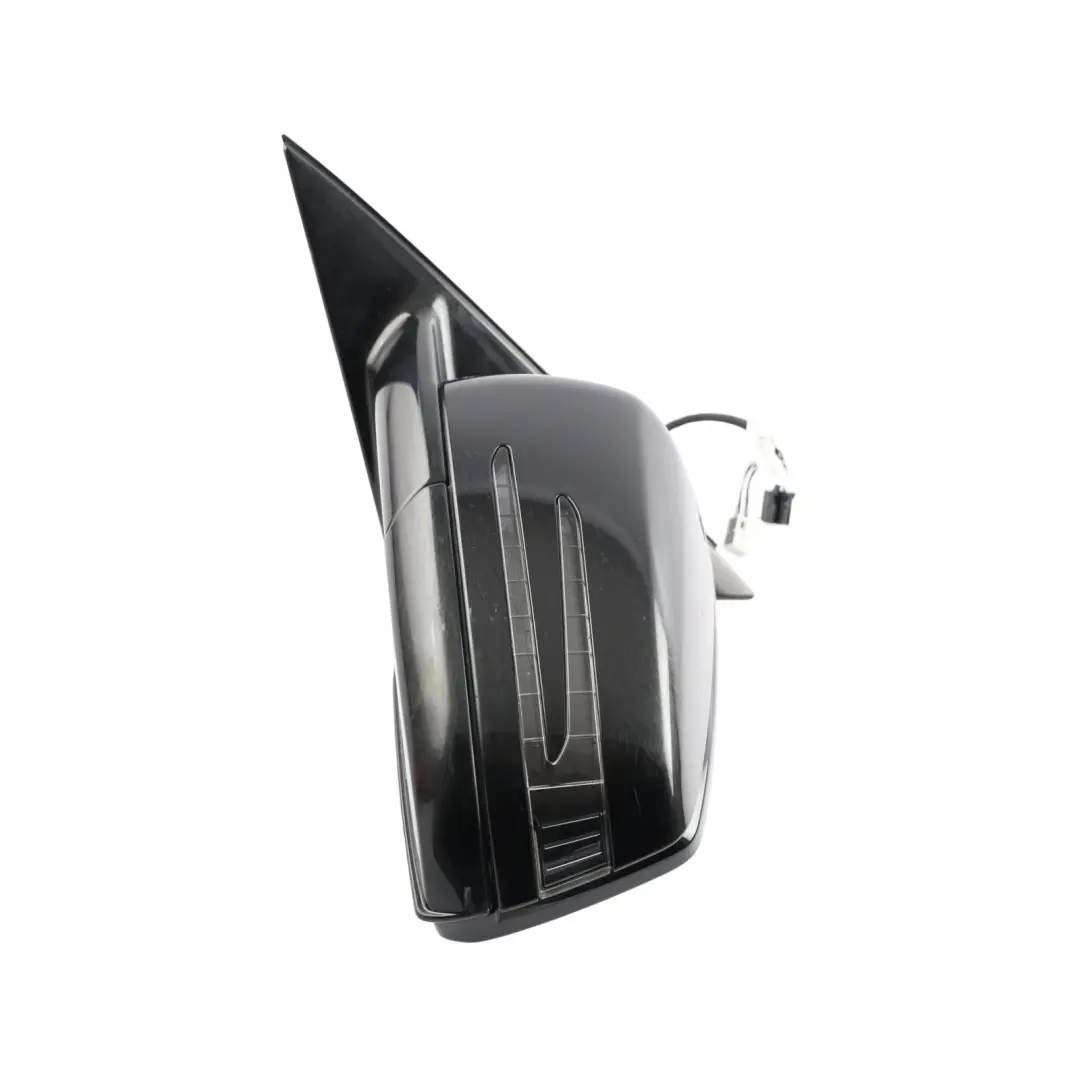 Mercedes W212 Wing Mirror Door Auto Dip Left N/S Obsidian Black 197 - SKU rhd-A2128102176-OB1 - Part number A2128102176