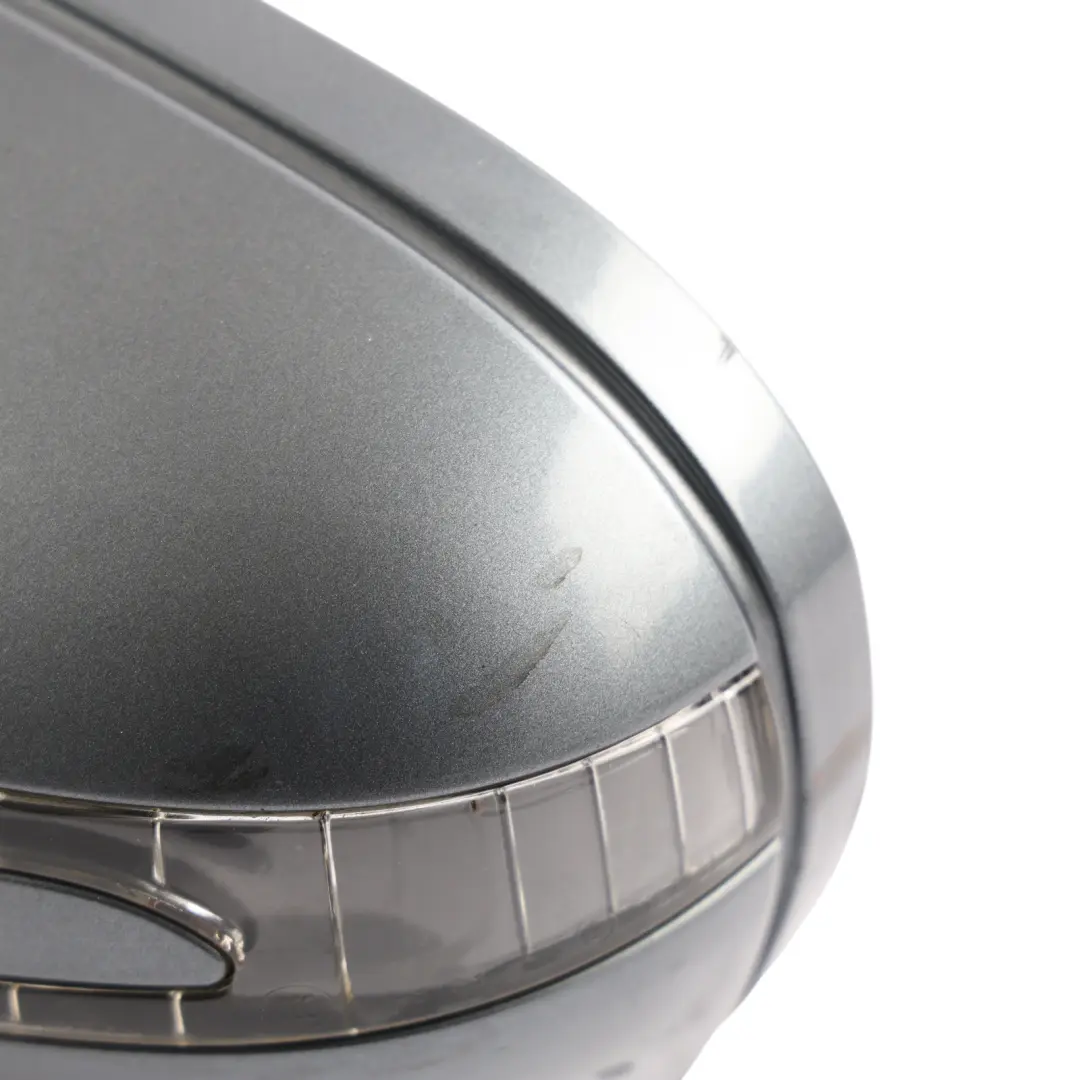 Mercedes C219 Side Wing Mirror Outside Left N/S Door Flint Grey Metallic - 368 - SKU RHD-A2198102576-FLG - Part number A2198102576