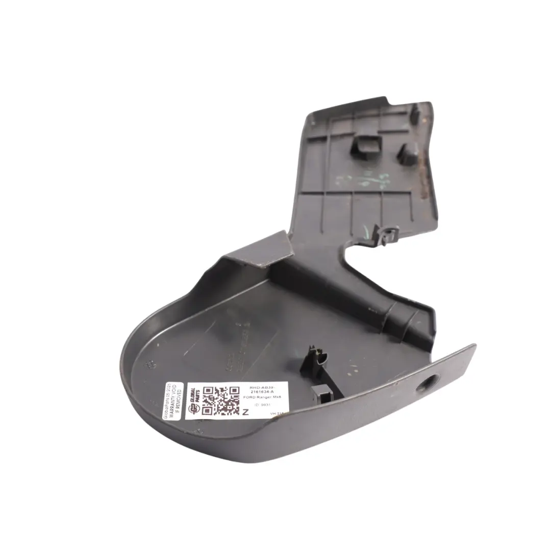 Ford Ranger Mk6 Front Seat Hinge Cover Trim Left N/S River Rock - SKU RHD-AB39-2161634-A - Part number AB39-2161634-A