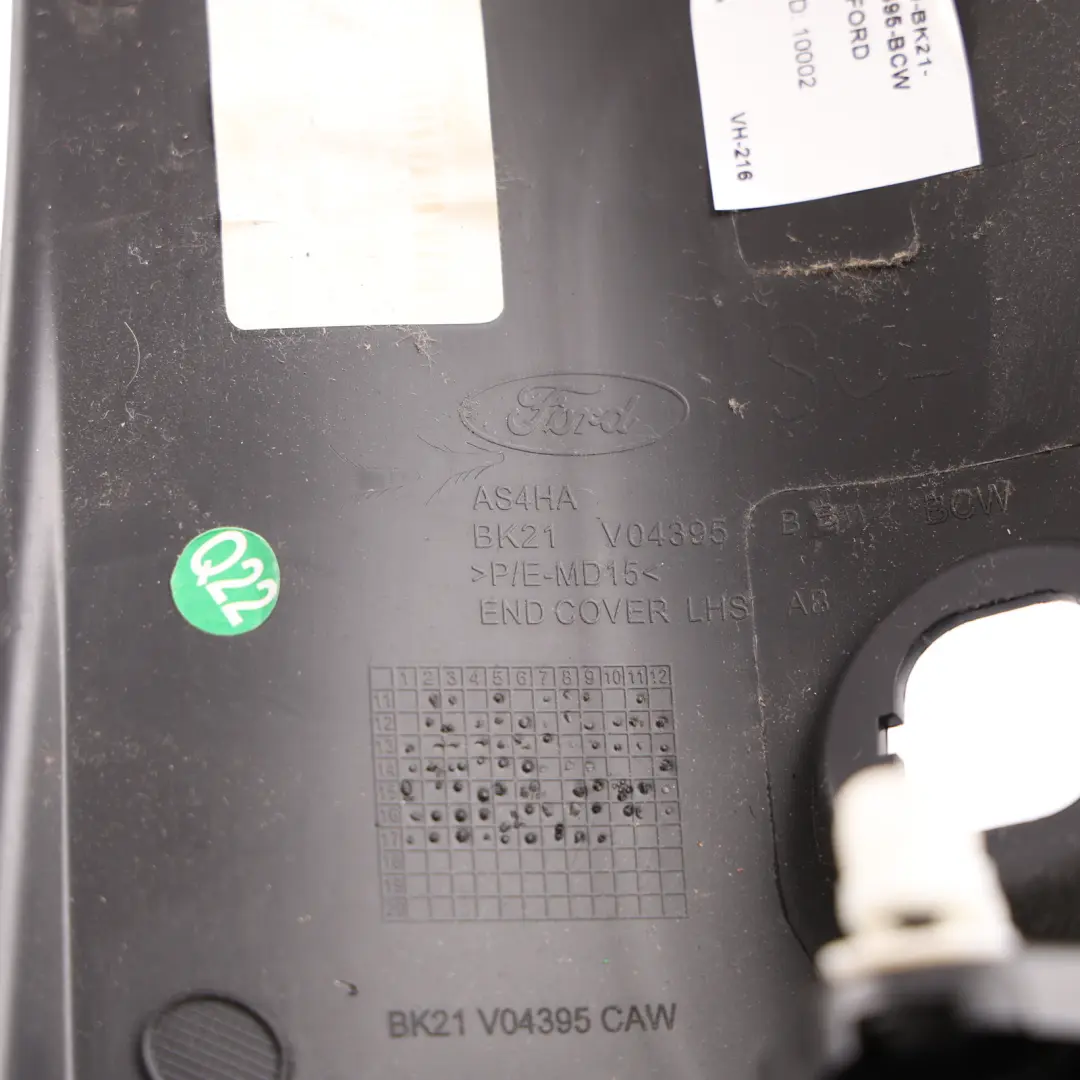 Ford Transit Custom Mk8 Dashboard Cup Holder Trim Left N/S - SKU RHD-BK21-V04395-BCW - Part number BK21-V04395-BCW