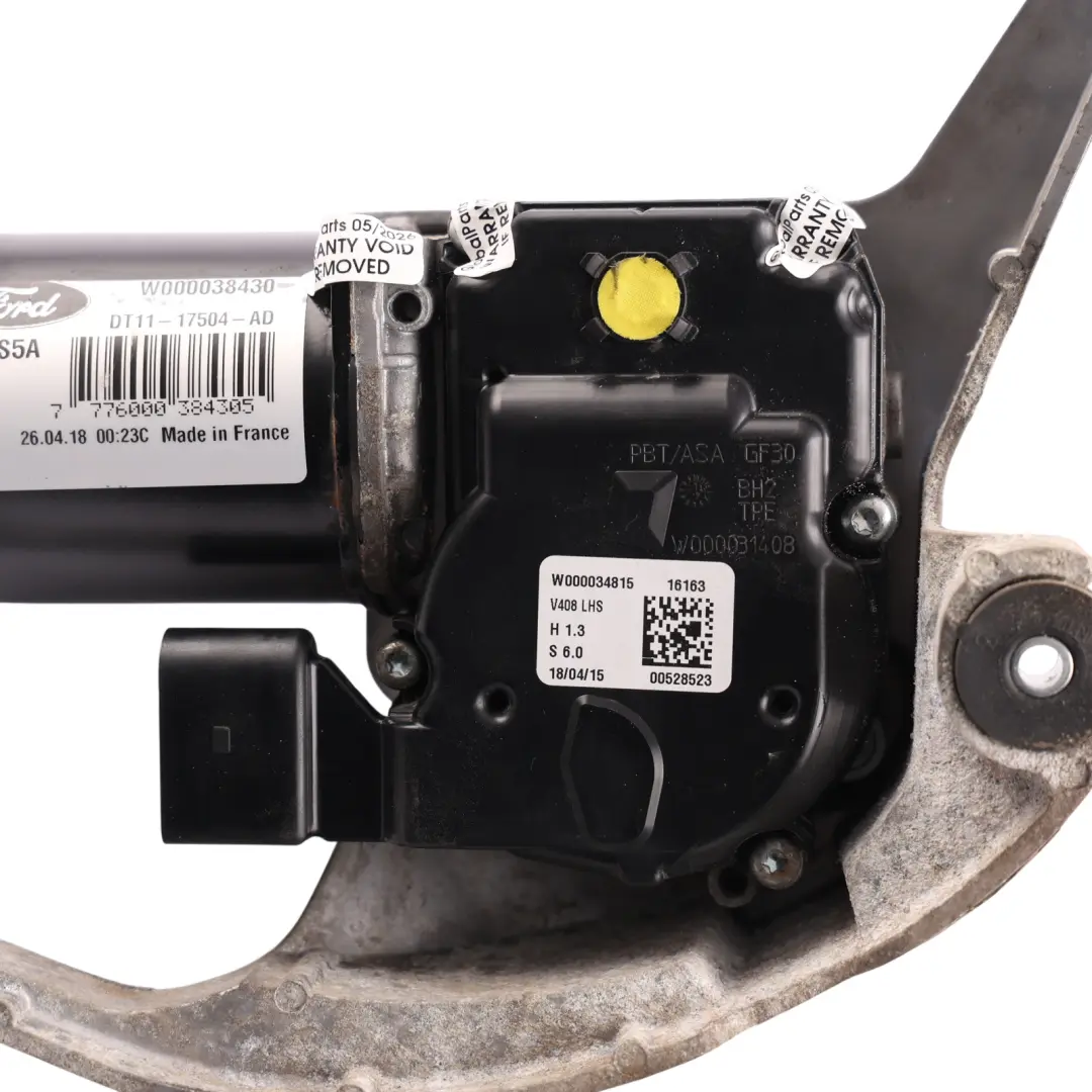 Mk2 Front Wiper Windscreen Motor Left N/S to Ford Transit Connect with Part number DT11-17504-AD Ford Transit Connect Mk2 Front Wiper Windscreen Motor Left N/S - SKU RHD-DT11-17504-AD - Part number DT11-17504-AD