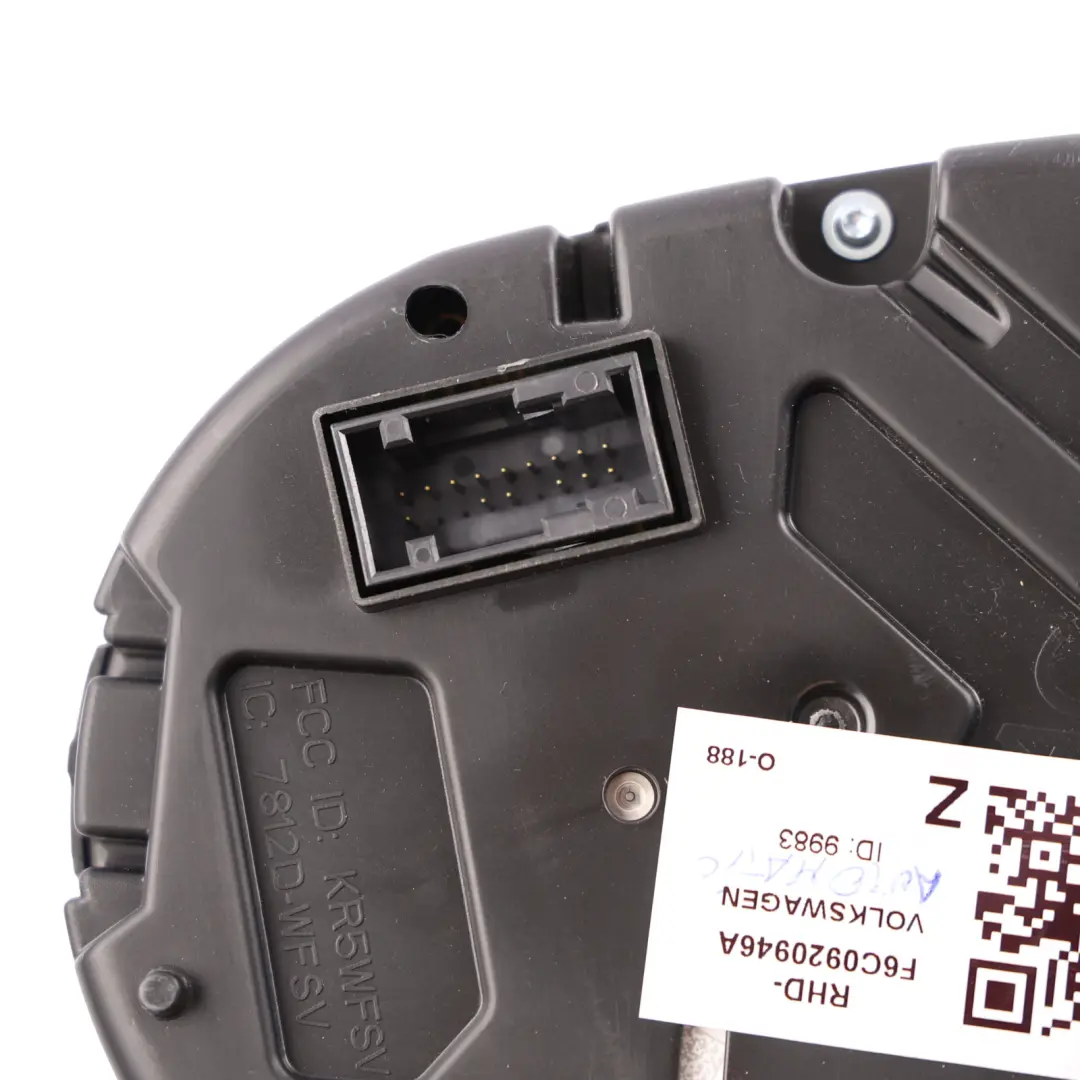 VW Polo Gti 6c Instrument Cluster Speedometer Automatic Petrol A2C87325600 - SKU RHD-F6C0920946A - Part number F6C0920946A