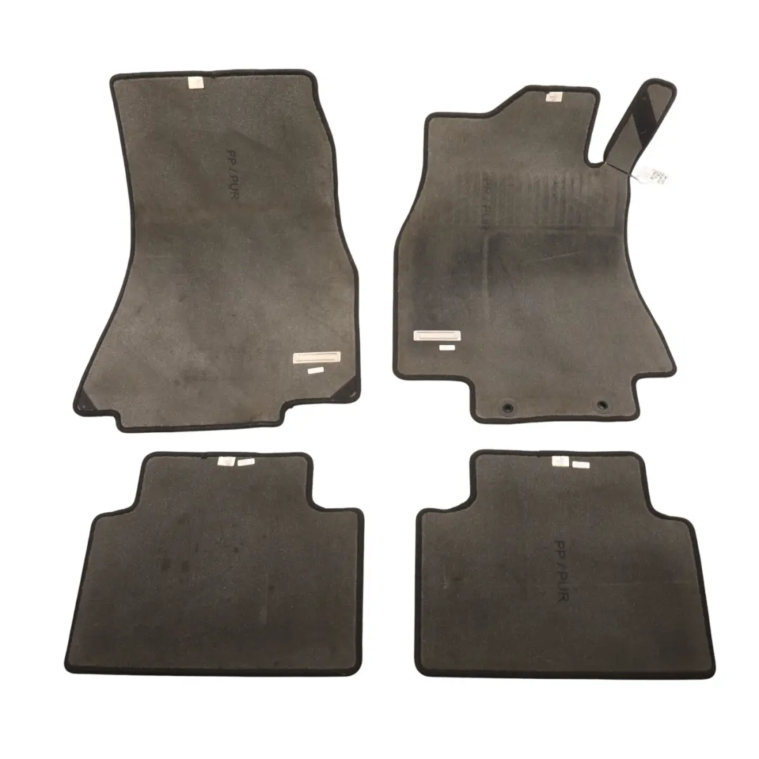 Interior Front Rear Footwell Floor Covers Black to Mercedes W169 with Part number FLOOR MATS SET Mercedes W169 Interior Front Rear Footwell Floor Covers Black - SKU RHD-FLOORMATSSET-3 - Part number FLOOR MATS SET