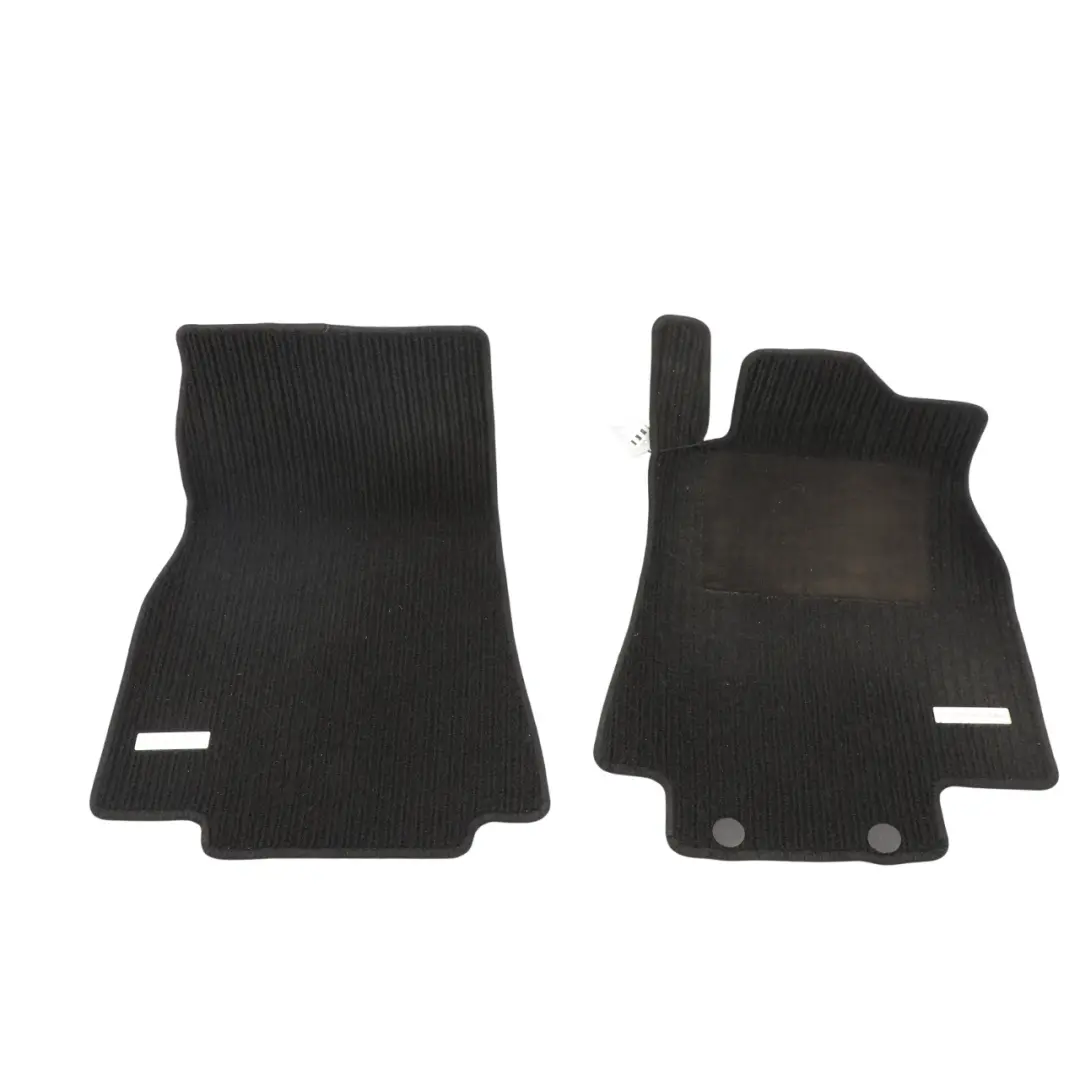 Mercedes W169 Interior Front Rear Footwell Floor Covers Black - SKU RHD-FLOORMATSSET-3 - Part number FLOOR MATS SET
