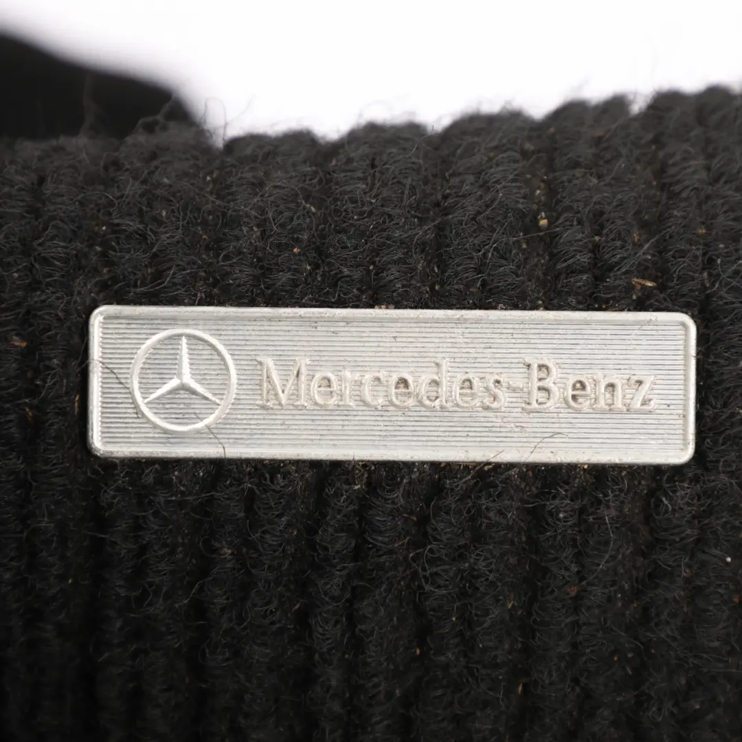 Mercedes W169 Interior Front Rear Footwell Floor Covers Black - SKU RHD-FLOORMATSSET-3 - Part number FLOOR MATS SET