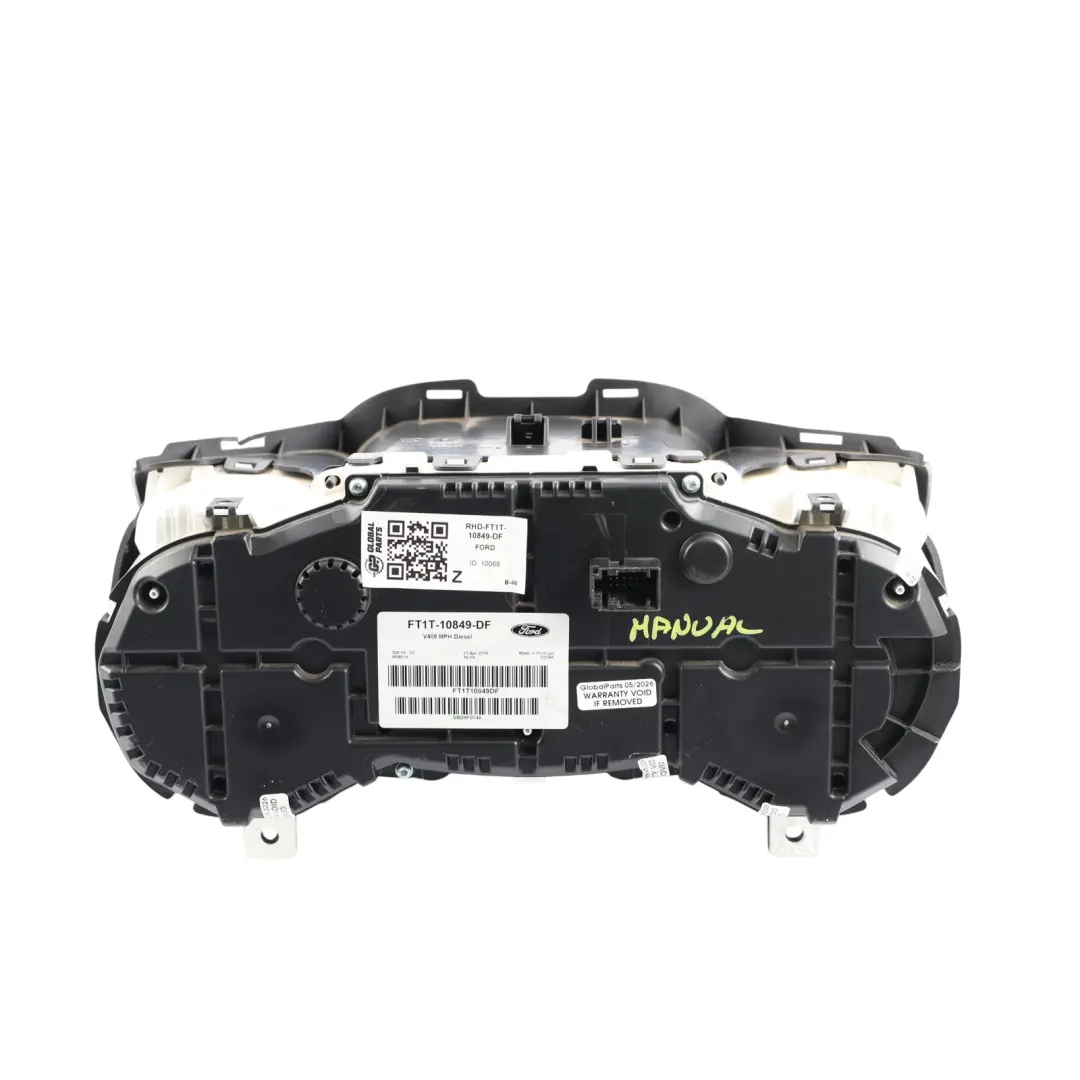 Instrument Cluster Speedometer Diesel Manual to Ford Transit Connect with Part number FT1T-10849-DF Ford Transit Connect Instrument Cluster Speedometer Diesel Manual - SKU RHD-FT1T-10849-DF - Part number FT1T-10849-DF