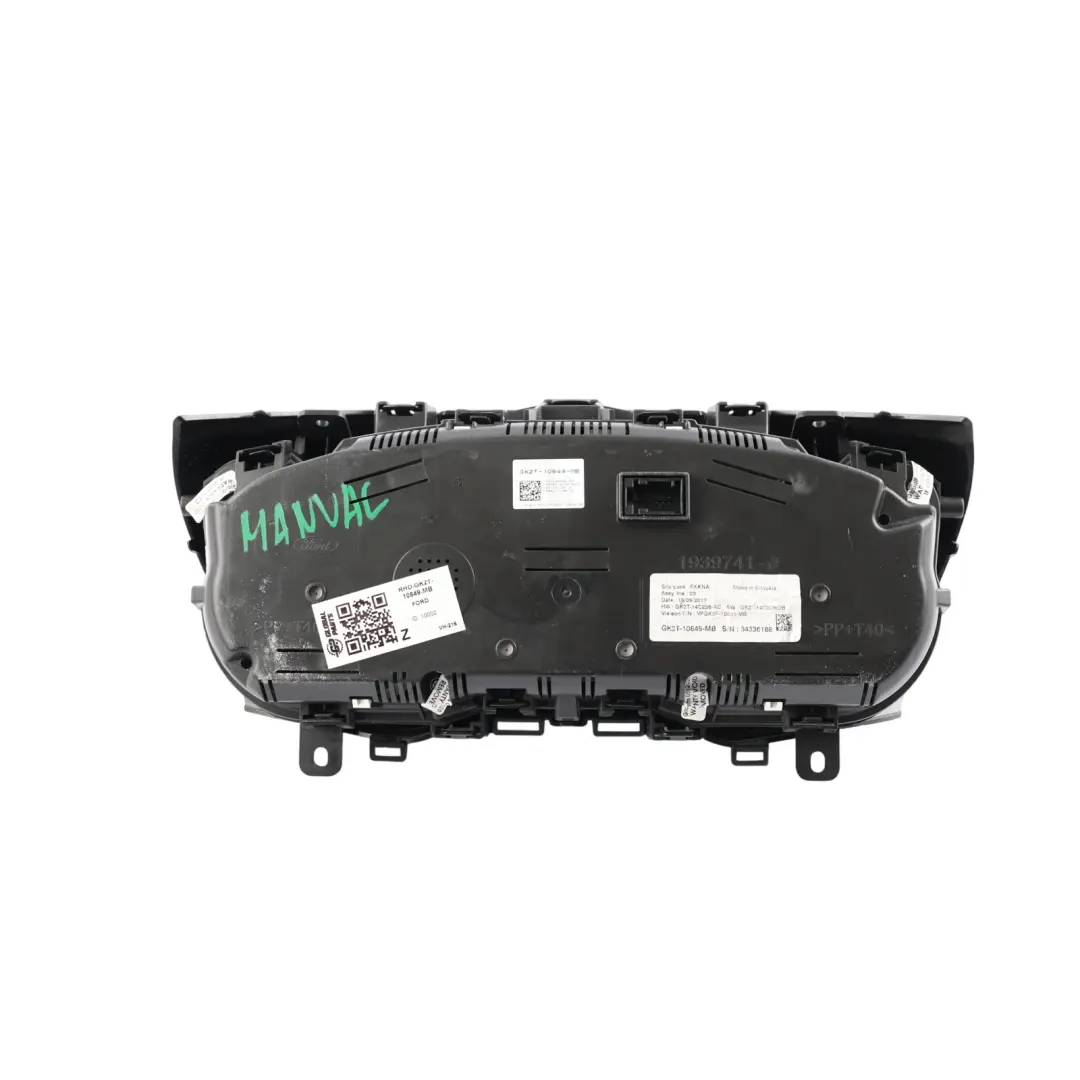 Ford Transit Custom Mk8 Instrument Cluster Speedo Diesel Manual - SKU RHD-GK2T-10849-MB - Part number GK2T-10849-MB