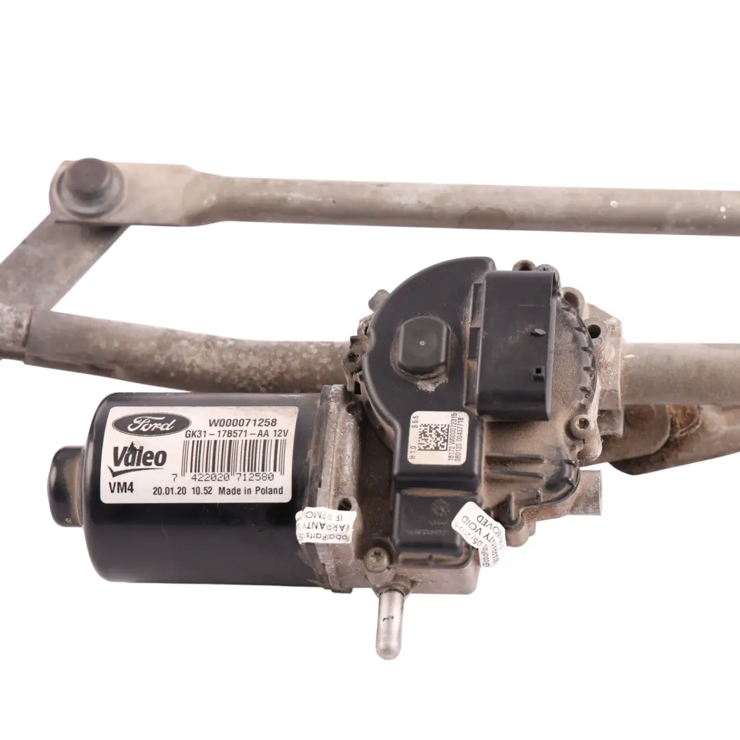 Ford Transit Mk8 Windscreen Wiper Motor Linkage Front - SKU RHD-GK31-17B571-AA - Part number GK31-17B571-AA