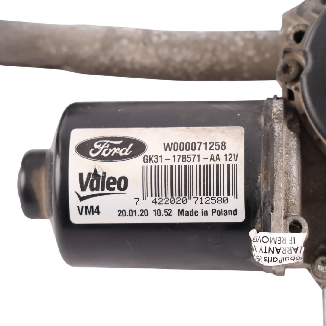 Ford Transit Mk8 Windscreen Wiper Motor Linkage Front - SKU RHD-GK31-17B571-AA - Part number GK31-17B571-AA