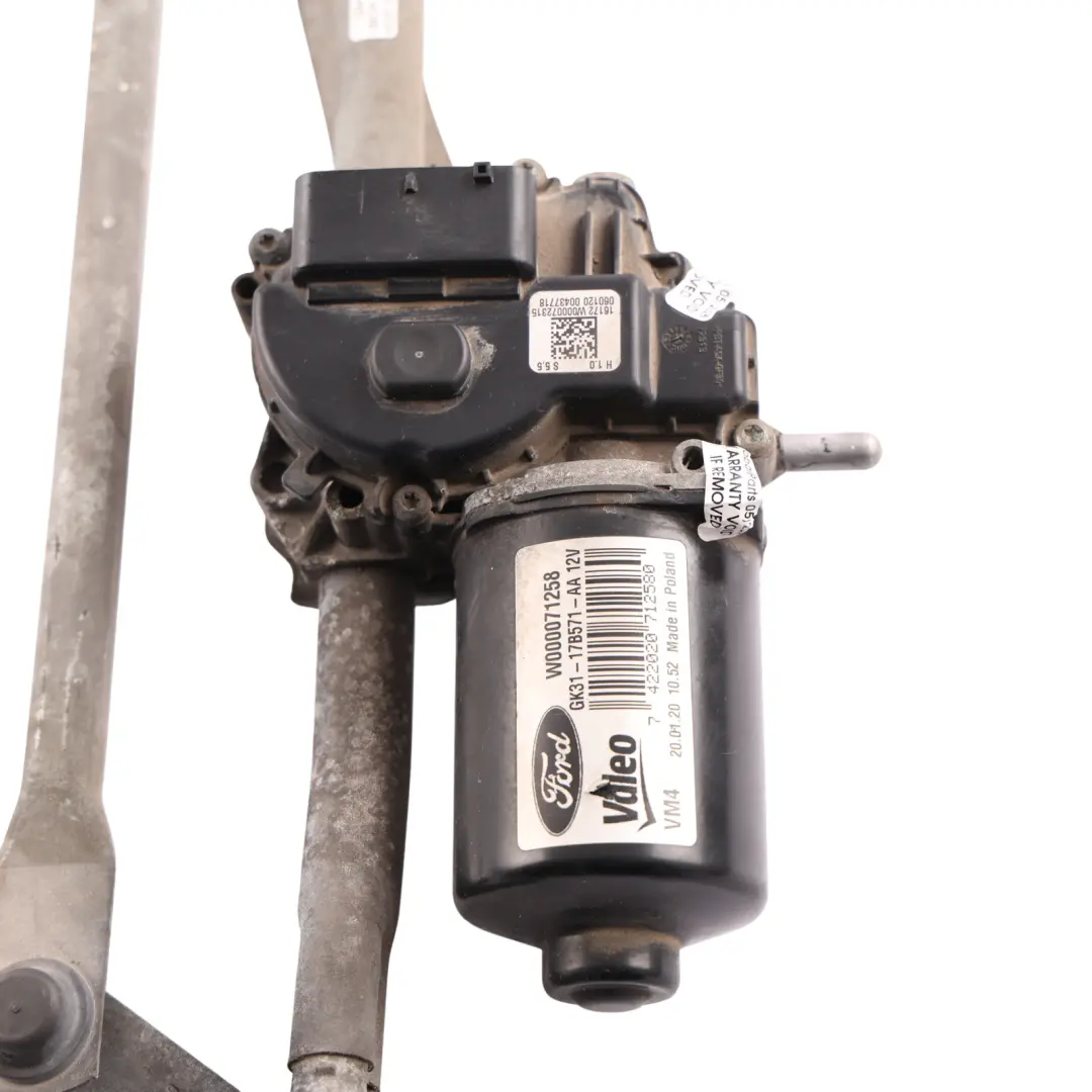 Ford Transit Mk8 Windscreen Wiper Motor Linkage Front - SKU RHD-GK31-17B571-AA - Part number GK31-17B571-AA