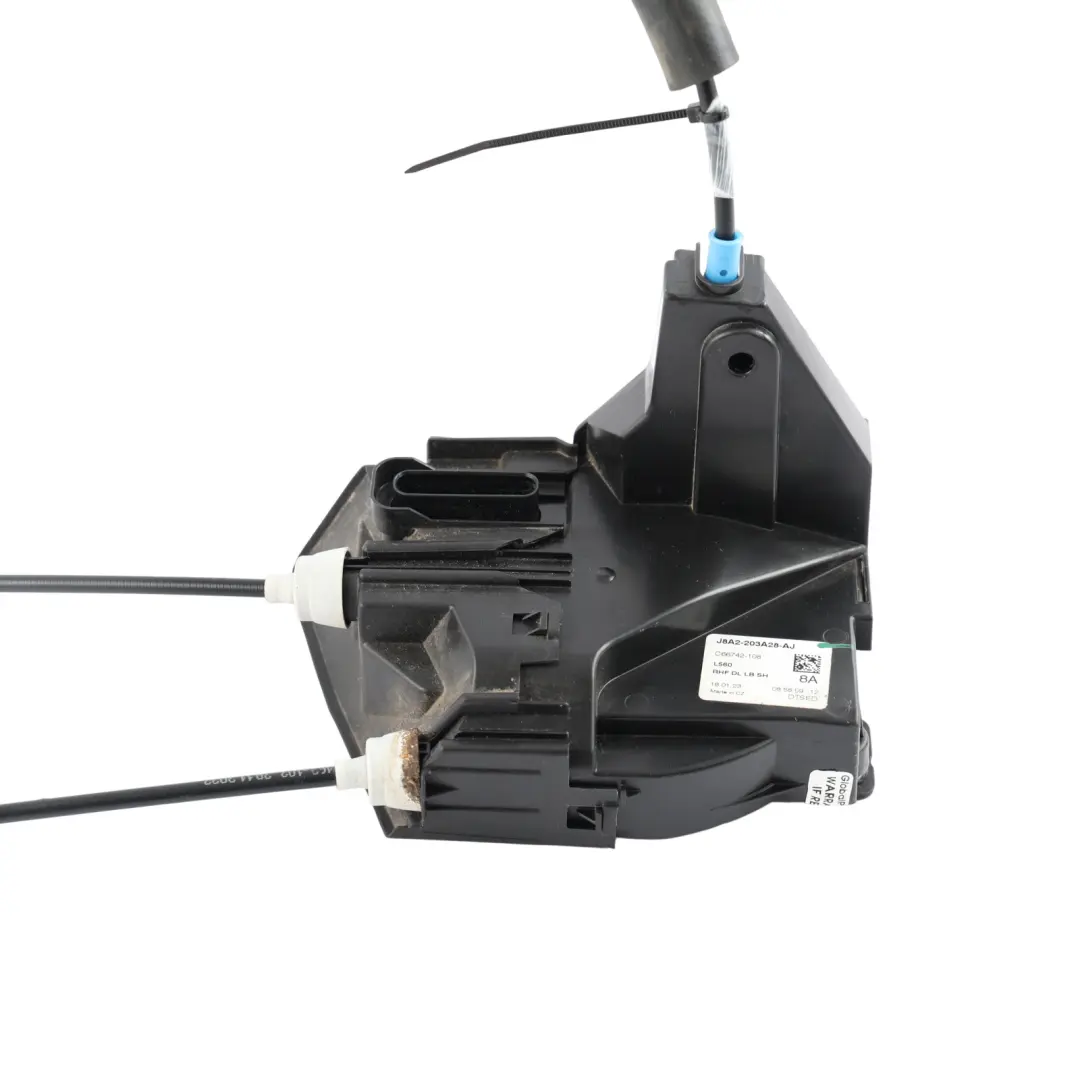 Range Rover Velar L560 Front Door Lock Latch Mechanism Right O/S - SKU RHD-J8A2-203A28-AJ - Part number J8A2-203A28-AJ
