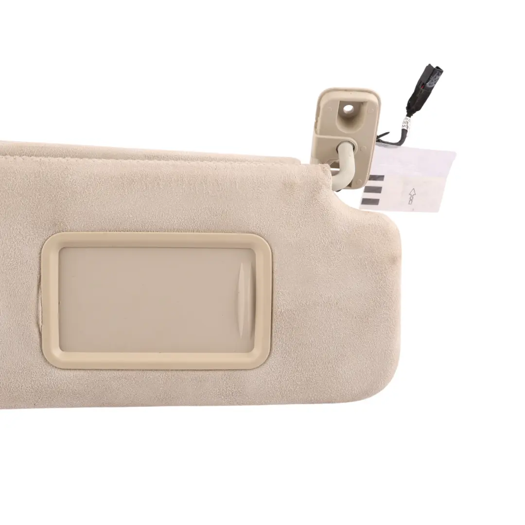 Range Rover L405 Front Sun Visor Cover Panel Ivory Right O/S - SKU RHD-LR040191 - Part number LR040191
