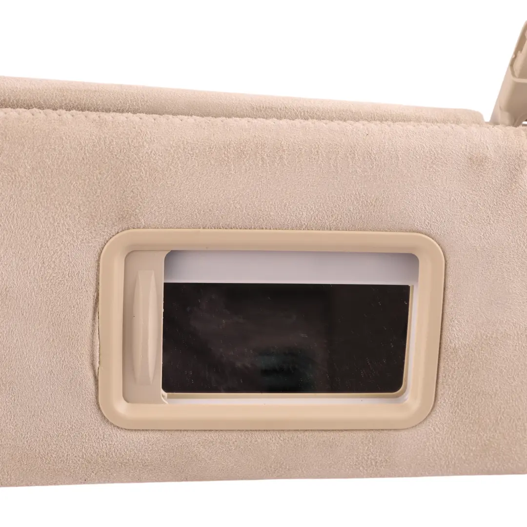 Range Rover L405 Front Sun Visor Cover Panel Ivory Right O/S - SKU RHD-LR040191 - Part number LR040191