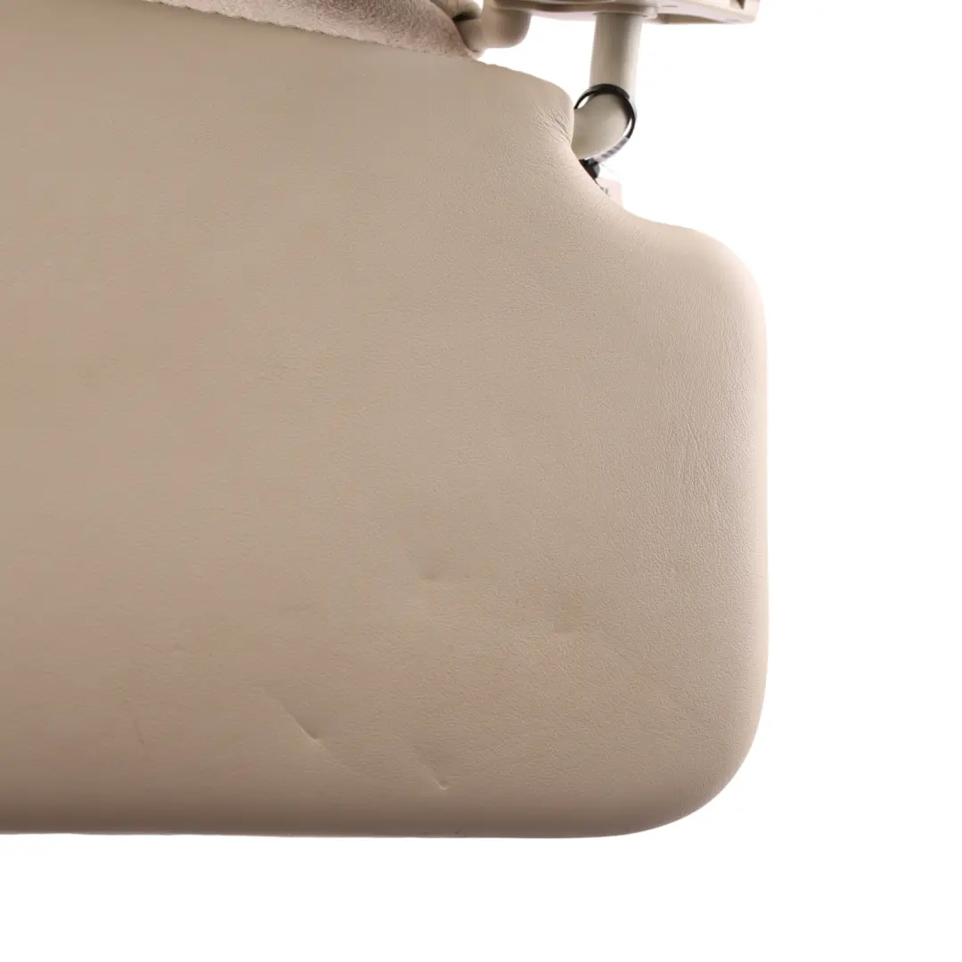 Range Rover L405 Front Sun Visor Cover Panel Ivory Left N/S - SKU RHD-LR047195 - Part number LR047195