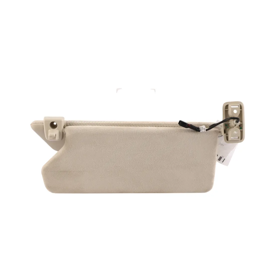 Range Rover L405 Front Sun Visor Cover Panel Ivory Left N/S - SKU RHD-LR047195 - Part number LR047195