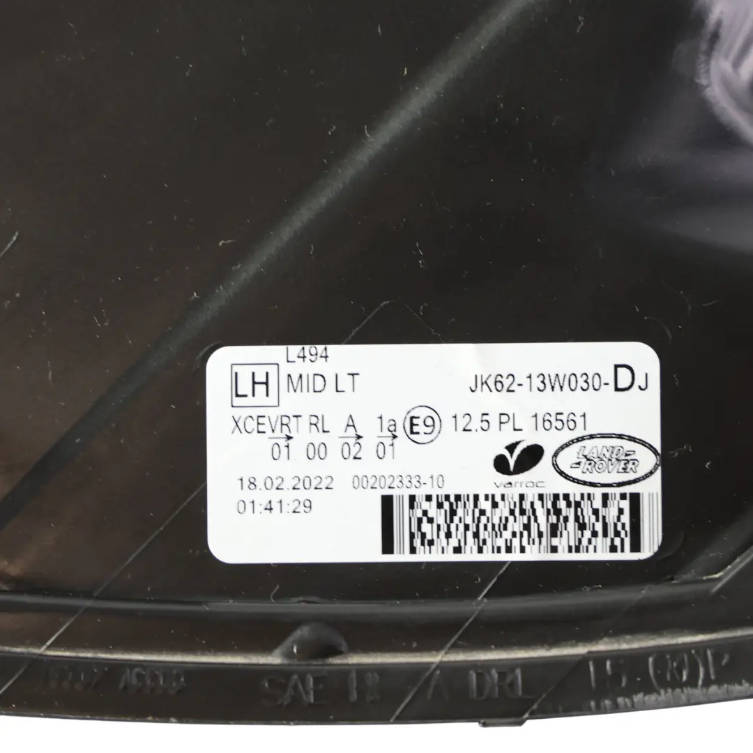 Range Rover Sport L494 Headlight Headlamp Left N/S JK62-13W030-DJ - SKU RHD-LR169903-1 - Part number LR169903