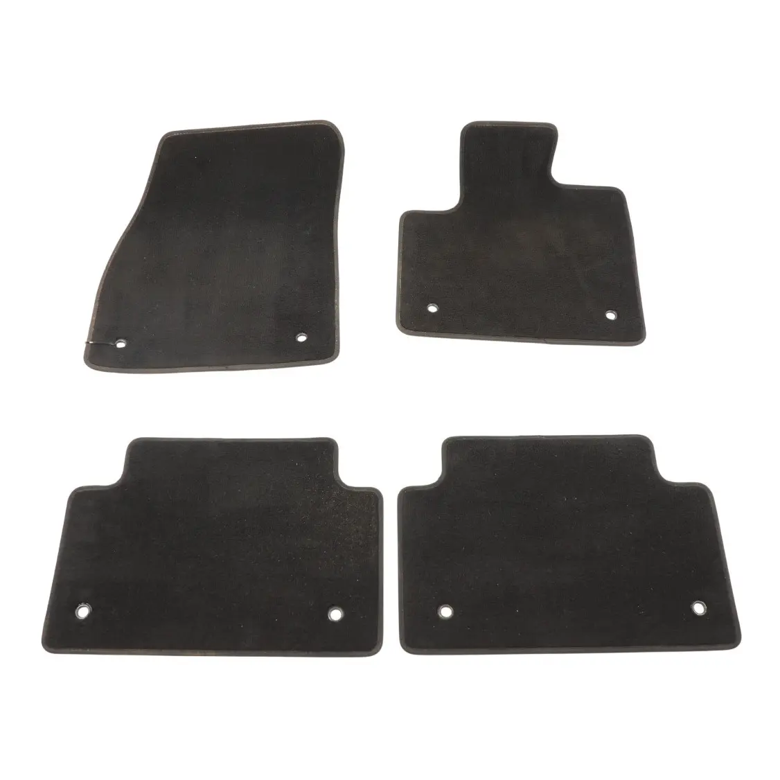 Land Range Rover Evoque L551 Rubber Floor Liner Mat Mats Front Rear Kit LR179456