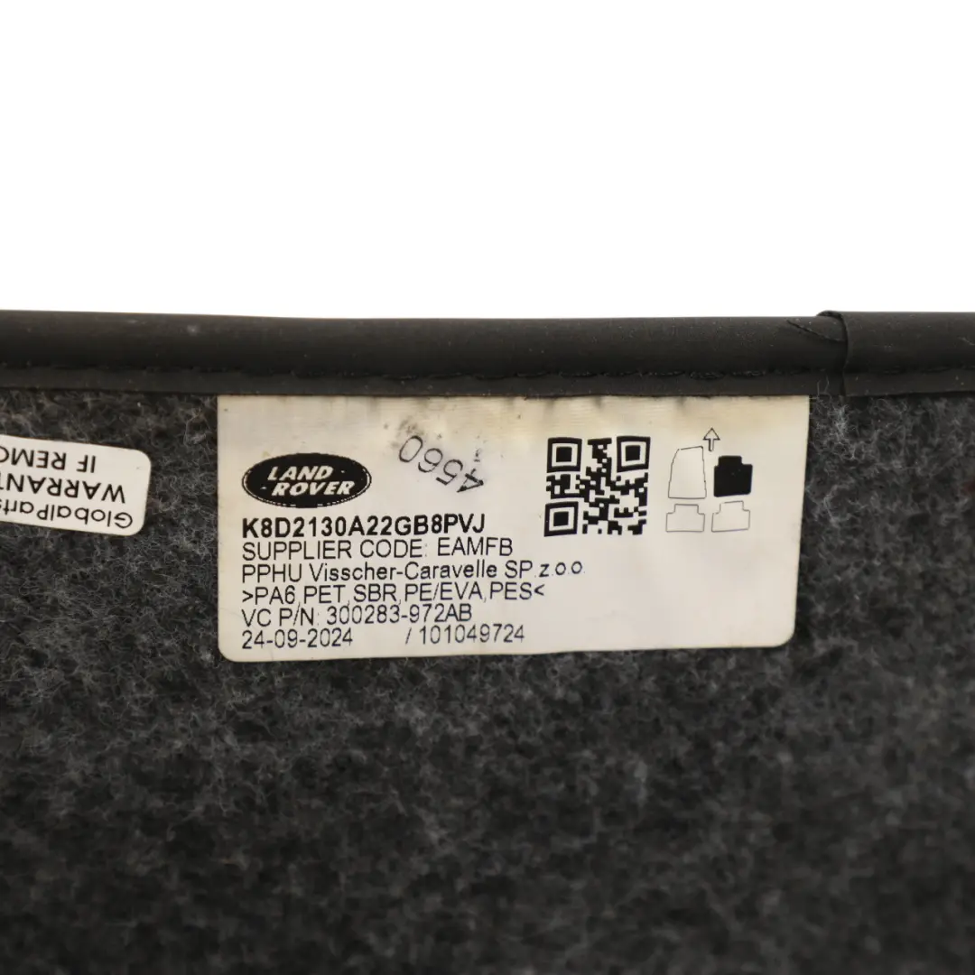 Rubber Floor Liner Mat Mats Front Rear Kit to Land Range Rover Evoque L551 with Part number LR179456 Land Range Rover Evoque L551 Rubber Floor Liner Mat Mats Front Rear Kit - SKU RHD-LR179456 - Part number LR179456