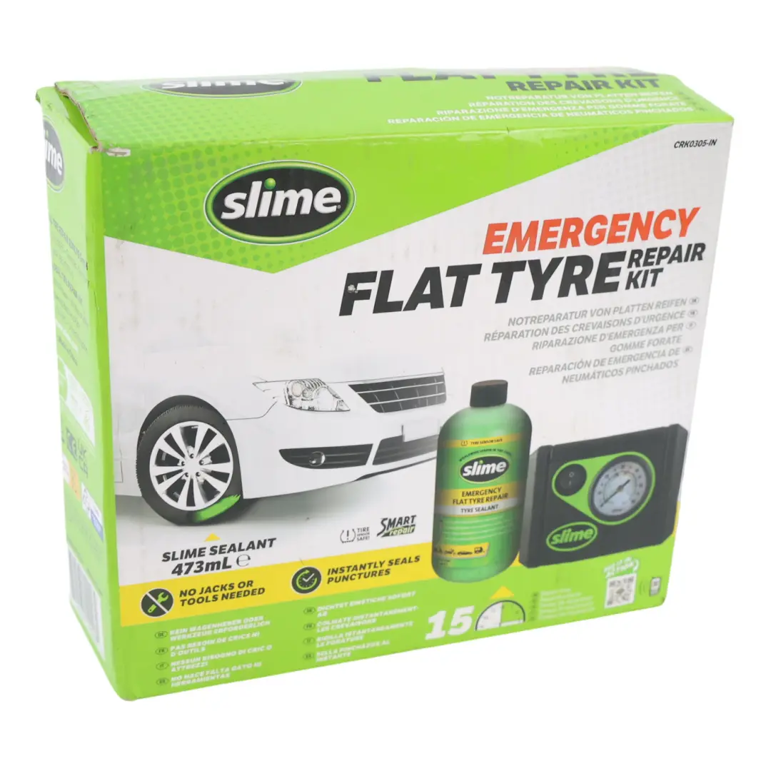 Genuine Slime Smart Repair Tyre Air Compressor Pump Inflator Motor Sealant KIT to with Part number SLIME-SMART-REPAIR Genuine Slime Smart Repair Tyre Air Compressor Pump Inflator Motor Sealant KIT - SKU SLIME-SMART-REPAIR-2 - Part number SLIME-SMART-REPAIR